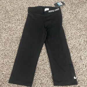 Nike Pro Black Leggings Size Medium